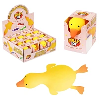 Игрушка-антистресс "ГУСЬ", 17 см, желтый, дисплей, JOLLY JOT (ДЖОЛЛИ ДЖОТ), 665798