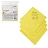 Салфетки хозяйственные Vileda Professional r-MicronQuick микрофибра 40x38 см 135 г/кв.м жёлтые (5 штук в упаковке)