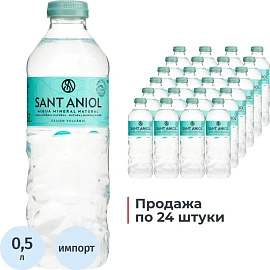 Вода минеральная Sant Aniol столовая негазированная 0.5 л