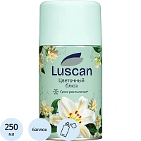 Баллон сменный для автоматического освежителя Luscan Цветочный блюз 250 мл сухое распыление