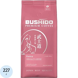 Кофе в зёрнах Bushido Specialty Coffee Kenya арабика 100% 227 г (пакет)
