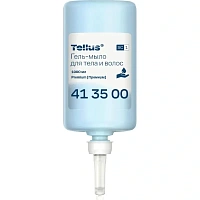 Картридж с жидким мылом-гелем для тела и волос Tellus Premium 413500 для дозаторов SC1 1000 мл