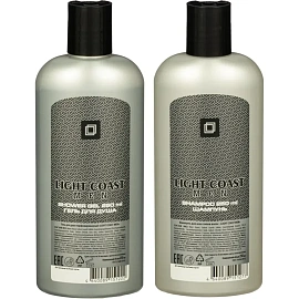 Подарочный набор для мужчин Light Coast Men (шампунь и гель для душа, 2x250 мл)