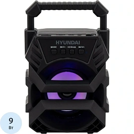 Портативная акустика Hyundai H-PS1000 чёрная