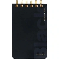 Блокнот Bruno Visconti Cute Journal Black А6 100 листов разноцветный в линейку на спирали