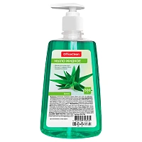 Мыло жидкое OfficeClean "Алоэ", с дозатором, 500 мл
