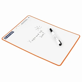 Доска двусторонняя маркерная А4 (240х337 мм), КЛЕТКА, 1 маркер + салфетка, CENTROPEN, 7779, 5 7779 0185