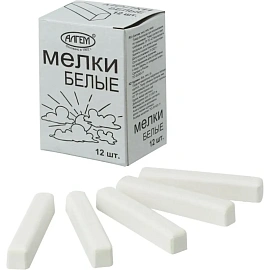 Мел Алгем белый 12 штук