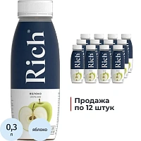 Сок Rich яблочный 0.3 л