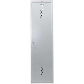 Шкаф для одежды металлический Комус Мебель ML-11-50D (серый, 500х500х1830 мм)