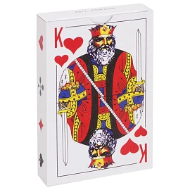 Карты игральные, 54 карты, с пластиковым покрытием, 454216