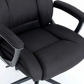 Кресло BRABIX PREMIUM "Adagio EX-551", ткань, пятилучие металл, черное, 532938