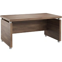 Стол руководителя письменный Комус Мебель Easy Director (дуб шамони тёмный, 1600х900х780 мм)