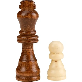 Настольная игра Шахматы деревянные 34x17 см