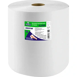 Материал протирочный нетканый в рулоне Probos W1 870 31.8x34 см белый 1-слойный 80 /кв.м