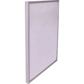 Рамка прямоугольная Altiro А4 21x29.7 см металлический багет 8 мм серебристая