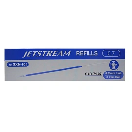 Стержень шариковый Uni Jetstream SXR-71-07 синий 122 мм (толщина линии 0.35 мм)