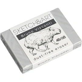 Ластик Sketch&Art из синтетического каучука прямоугольный 55x38x10 мм