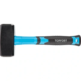 Кувалда каменщика TOPFORT с фибергласовой рукояткой 2 кг (2129397)