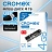 Флеш-диск 4 GB, CROMEX (КРОМЕКС) Standard USB 2.0, черный, 514156 Фото 2