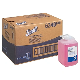 Картридж с жидким мылом для рук Kimberly-Clark Scott Everyday Use 6340 1000 мл (6 штук в упаковке)