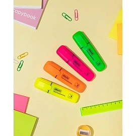Набор текстовыделителей Attache Palette (толщина линии 1-5 мм, 4 цвета)
