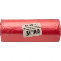 Мешки для мусора Nova Roll 60 л красные (ПНД 9 мкм, 50 штук)