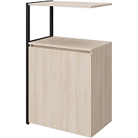 Полустеллаж для документов Easy To Lead K-Loft 241H023 дуб скандинавский/чёрный 645х400х1068 мм