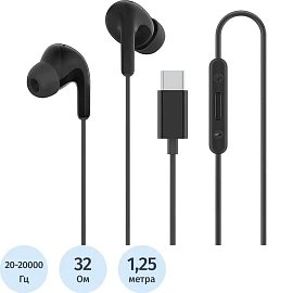 Наушники Xiaomi Type-C Earphones черные (BHR8930GL)