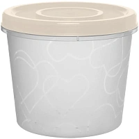 Контейнер с крышкой Sugar&Spice Vanilla пластиковый 0.7 л круглый (SE188811005)