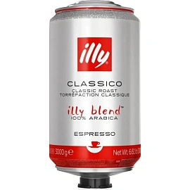 Кофе в зёрнах Illy Classico 3 кг (железная банка)