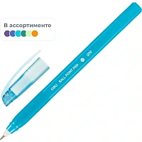 Ручка шариковая неавтоматическая Deli EQ59 синяя (толщина линии 0.35 мм)