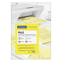 Бумага цветная OfficeSpace "Пастель" А4, 80г/м2, 50л. (желтый)