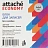 Блок для записей Attache Economy 90x90x90 мм цветной непроклеенный плотность 80 г/кв.м белизна 92% Фото 1