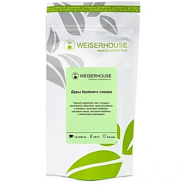 Чай листовой чёрный Weiserhouse Дары Крайнего севера 100 г