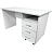 Стол медицинский STR Medical MD CM 10.08 с тумбой (белый, 1300х600х750 мм) Фото 1