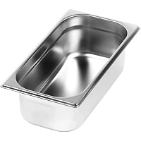 Гастроемкость Mgsteel нерж.сталь 1/3 H-100мм (325х176), 39073
