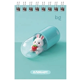 Блокнот А7 40л. на гребне BG "Микс