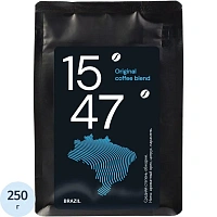 Кофе молотый Деловой Стандарт 15/47 Бразилия арабика 100% 250 г (пакет)