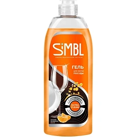 Средство для мытья посуды Simbl Сочный мандарин гель 0,45 л
