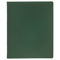 Тетрадь А5, 48 л., HATBER, скоба, клетка, soft-touch ламинация, тиснение КРОКО, "СОЛО_Пихтовый", 096329, 48Т5лтВ1