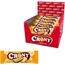 Батончики мюсли Crony Банан и шоколад (12 штук по 50 г)