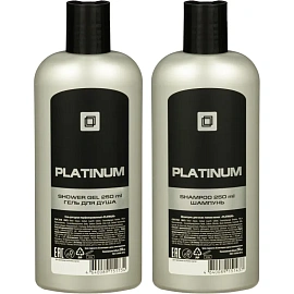 Подарочный набор для мужчин Platinum (шампунь и гель для душа, 2x250 мл)