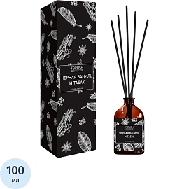 Аромадиффузор Fbrush Black Aroma Home Чёрная ваниль и табак 100 мл