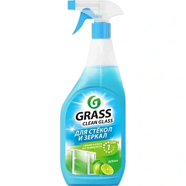 Средство для мытья стёкол и зеркал Grass Clean Glass Голубая лагуна 0.6 л