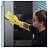 Салфетки хозяйственные Vileda Professional r-MicronQuick микрофибра 40x38 см 135 г/кв.м жёлтые (5 штук в упаковке) Фото 7