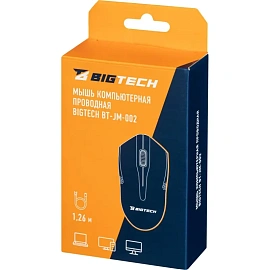 Мышь проводная BigTech BT-JM-002/E-M236 чёрная