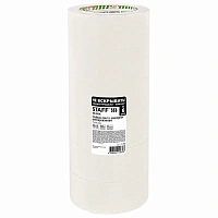 Клейкая лента малярная креппированная 48 мм x 50 м, КОМПЛЕКТ 6 шт., STAFF "BIG PACK2, 271958