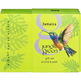 Подарочный набор для женщин Jungle Green Jamaica (шампунь и гель для душа, 2x250 мл)