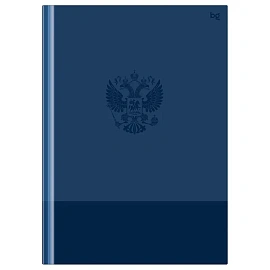Бизнес-блокнот А4, 80л., BG "Россия", глянцевая ламинация